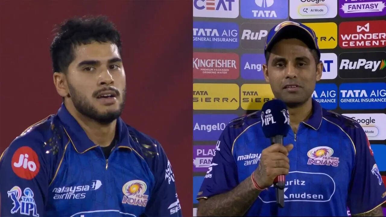 IPL 2026 |  Why Raj Angad Bawa bowled the last over: Suryakumar Yadav explains bold call vs RCB