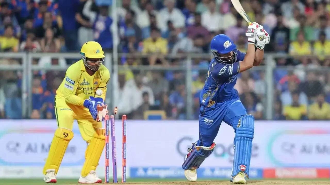 103-run hammering: CSK hand MI their biggest IPL defeat as Sanju Samson, spinners lead rout