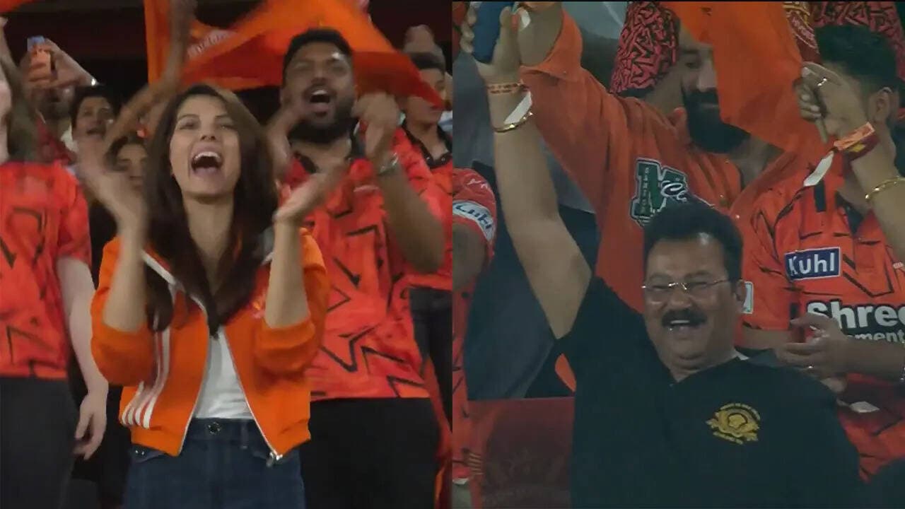 IPL 2026: Kavya Maran, Abhishek Sharma’s father go wild after SRH star’s ton — Watch