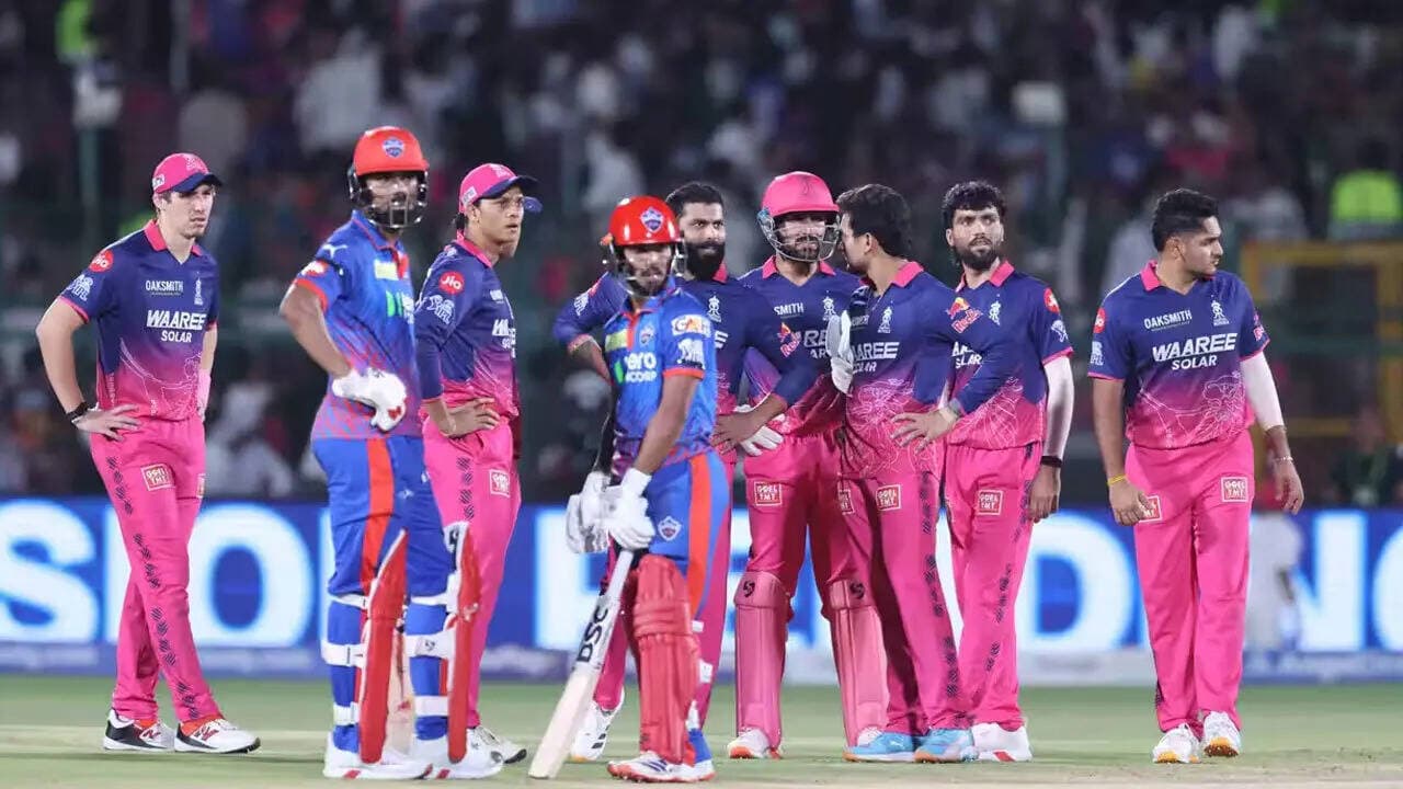 IPL 2026 Points Table after Match 43: DC move up, RR's erratic campaign continues