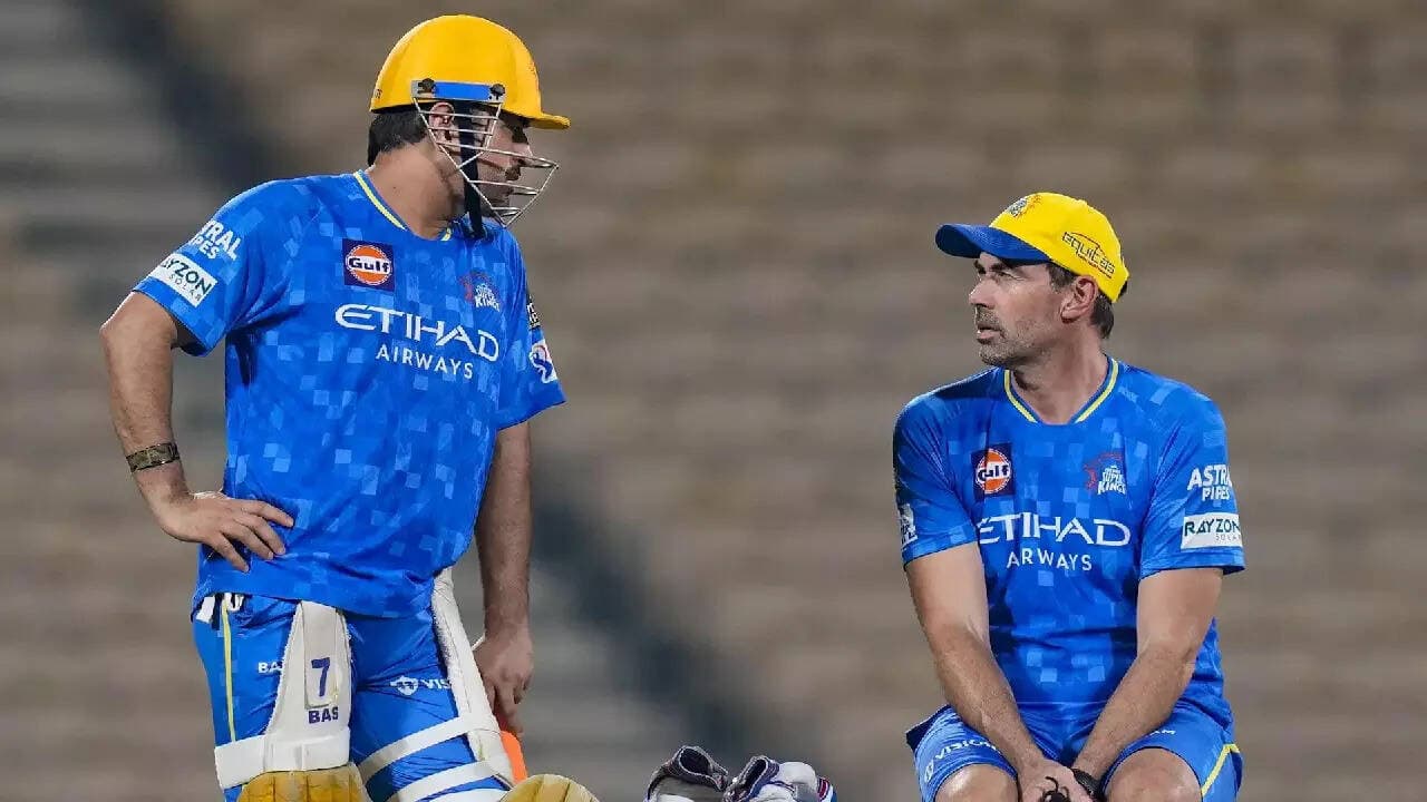 'Greatest captain..': CSK head coach Stephen Fleming credits Ms Dhoni for CSK's success