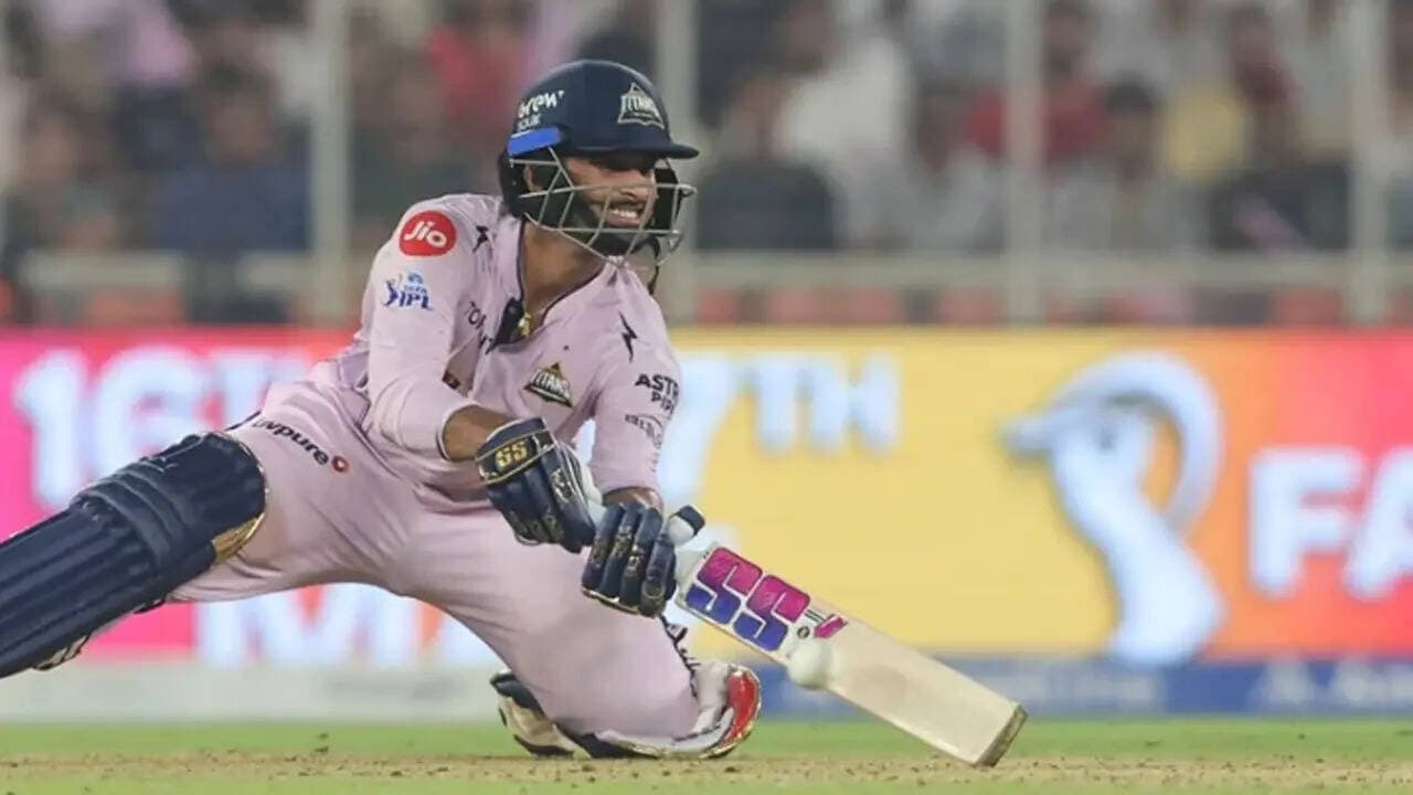IPL 2026, GT vs SRH: New shot unlocked! Washington Sundar's outrageous six shocks everyone - WATCH