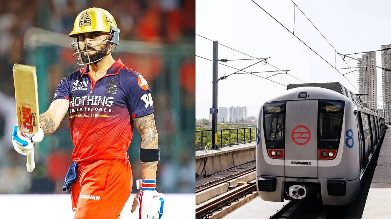 IPL 2026: Virat Kohli fever peaks in Delhi; Metro offers big relief on DC vs RCB match day