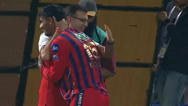 Sanjiv Goenka’s emotional hug for Mukul Choudhary goes viral after LSG win — Watch