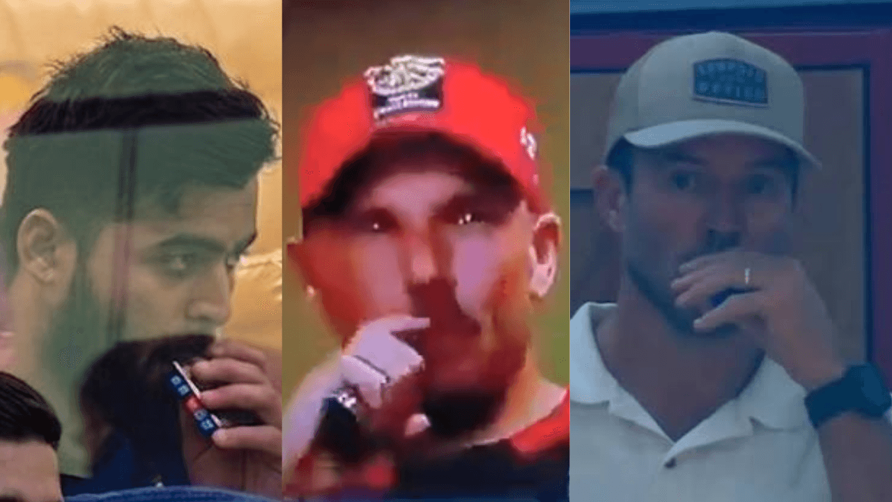 IPL 2026: From Riyan Parag to AB de Villiers - cricketers seen vaping on camera