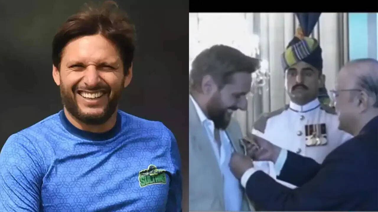 Pakistan honours Shahid Afridi with Hilal-e-Imtiaz, fourth cricketer to receive honour — Watch