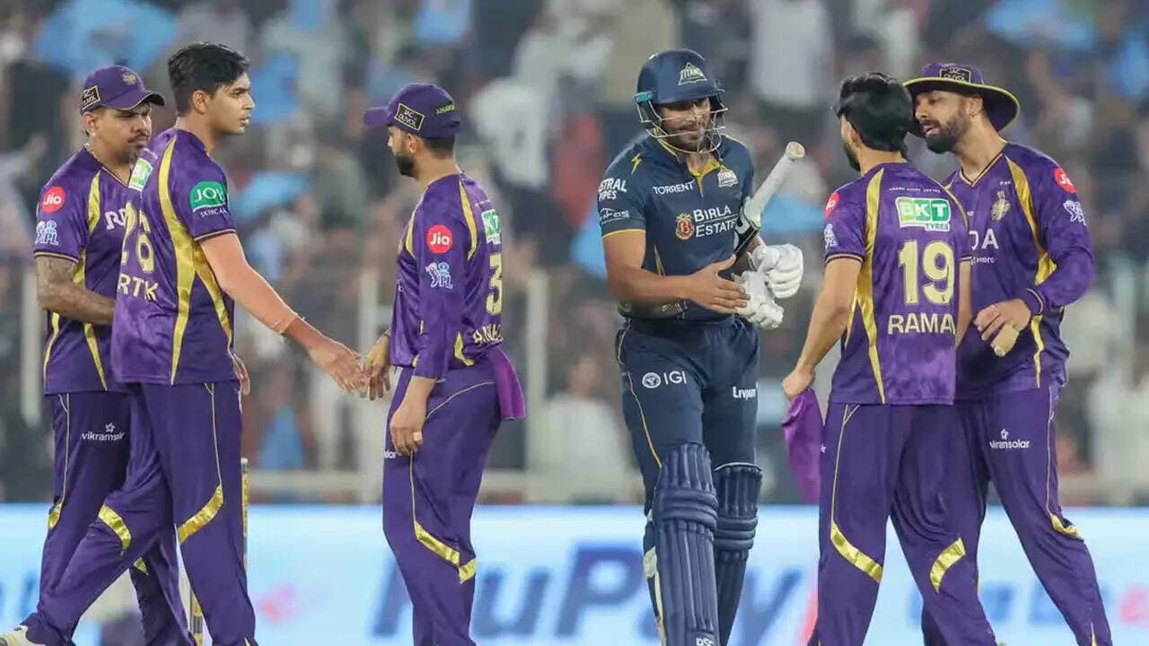 IPL 2026 Points Table after Match 25: Gujarat Titans surge into top four as KKR remain winless