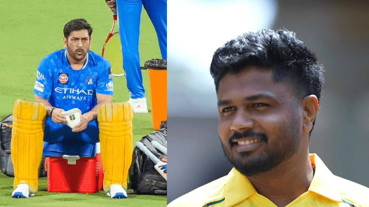 'Destiny got me here': Samson on Dhoni as CSK drops 1st Sanju-MSD video | WATCH