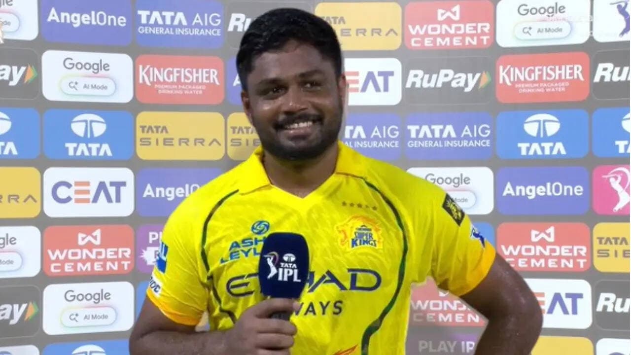 CSK's Sanju Samson thanks 'lucky person' after century, and it's not his wife