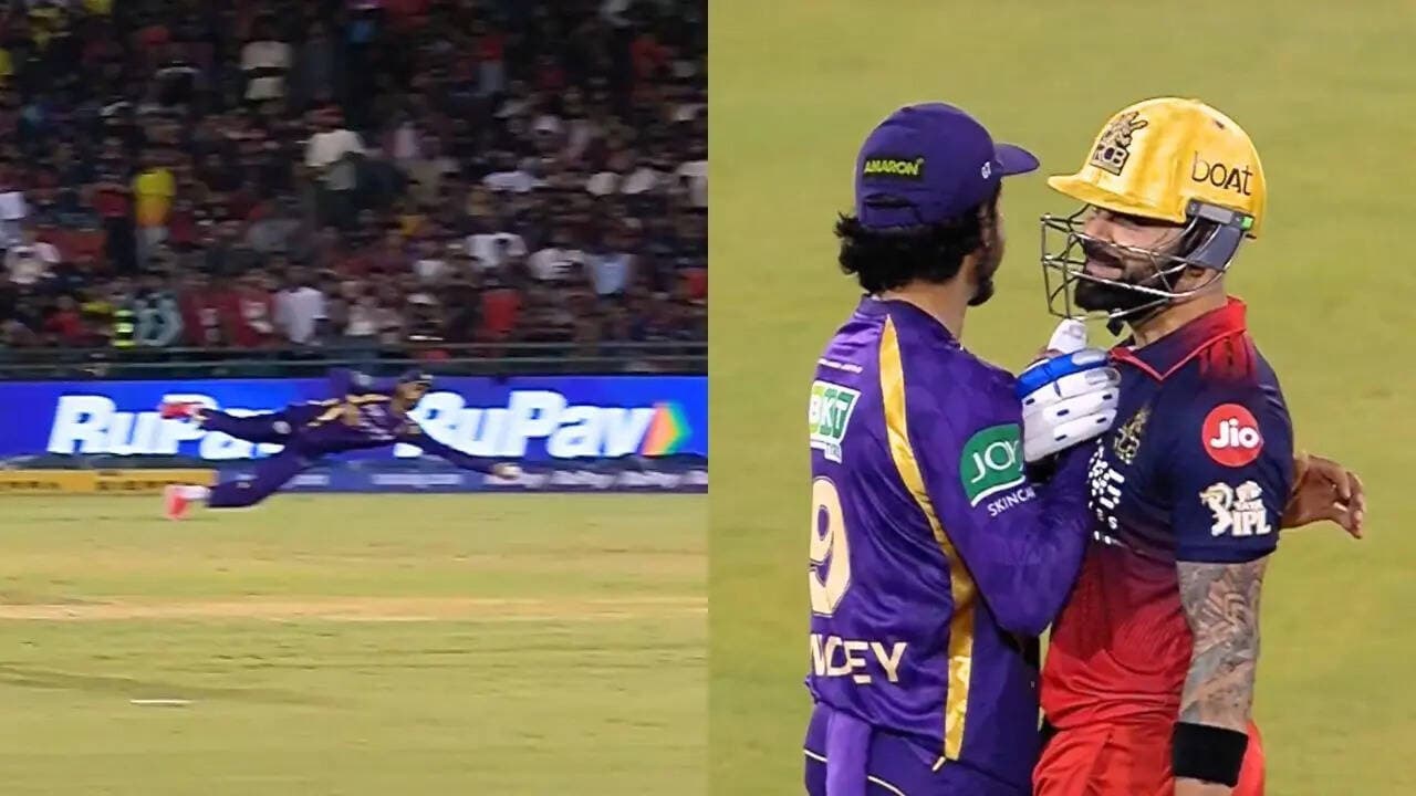 IPL 2026: Manish Pandey pulls off a worldie; Virat Kohli's reaction goes viral - Watch