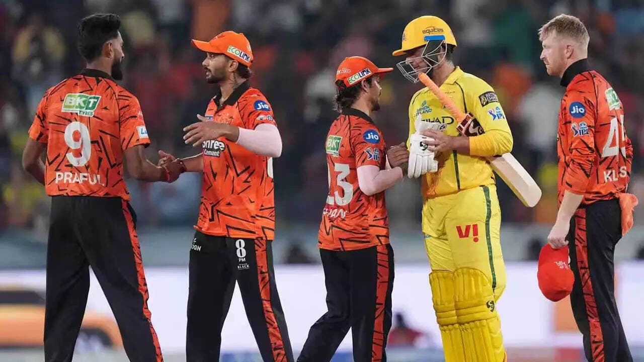 Yesterday IPL match result: SRH storm into top four after thrilling win over CSK