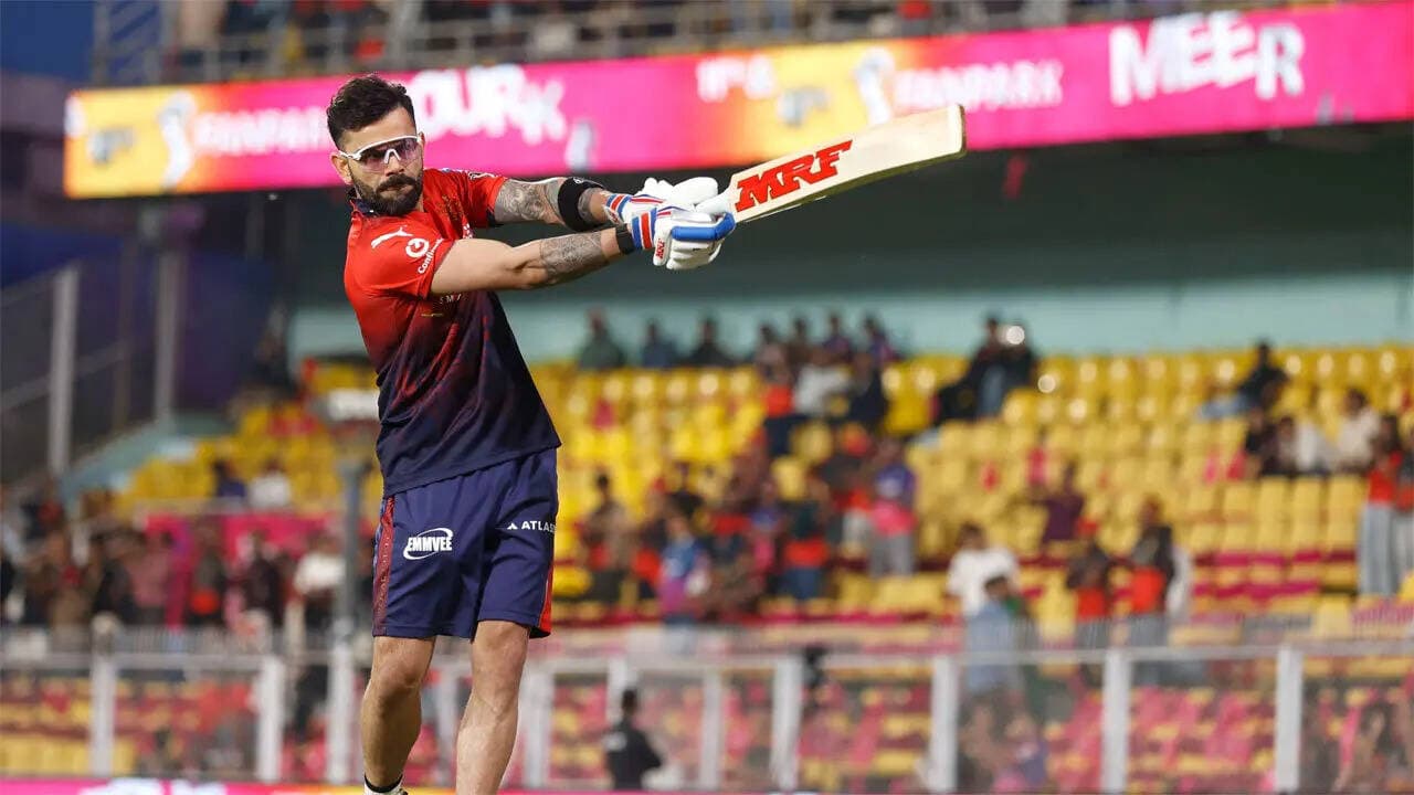 IPL 2026, RR vs RCB: Virat Kohli's warm-up electrifies Barsapara crowd - WATCH