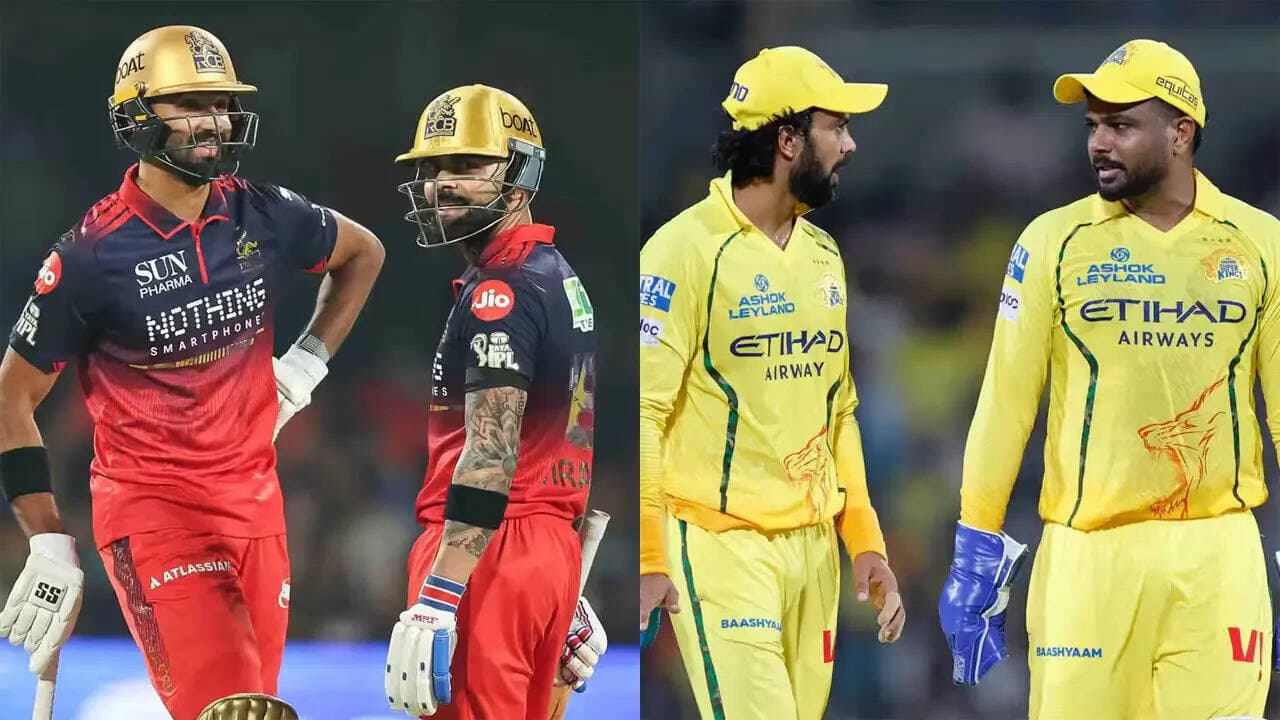 Southern derby at Chinnaswamy: In-form RCB face out-of-sorts CSK