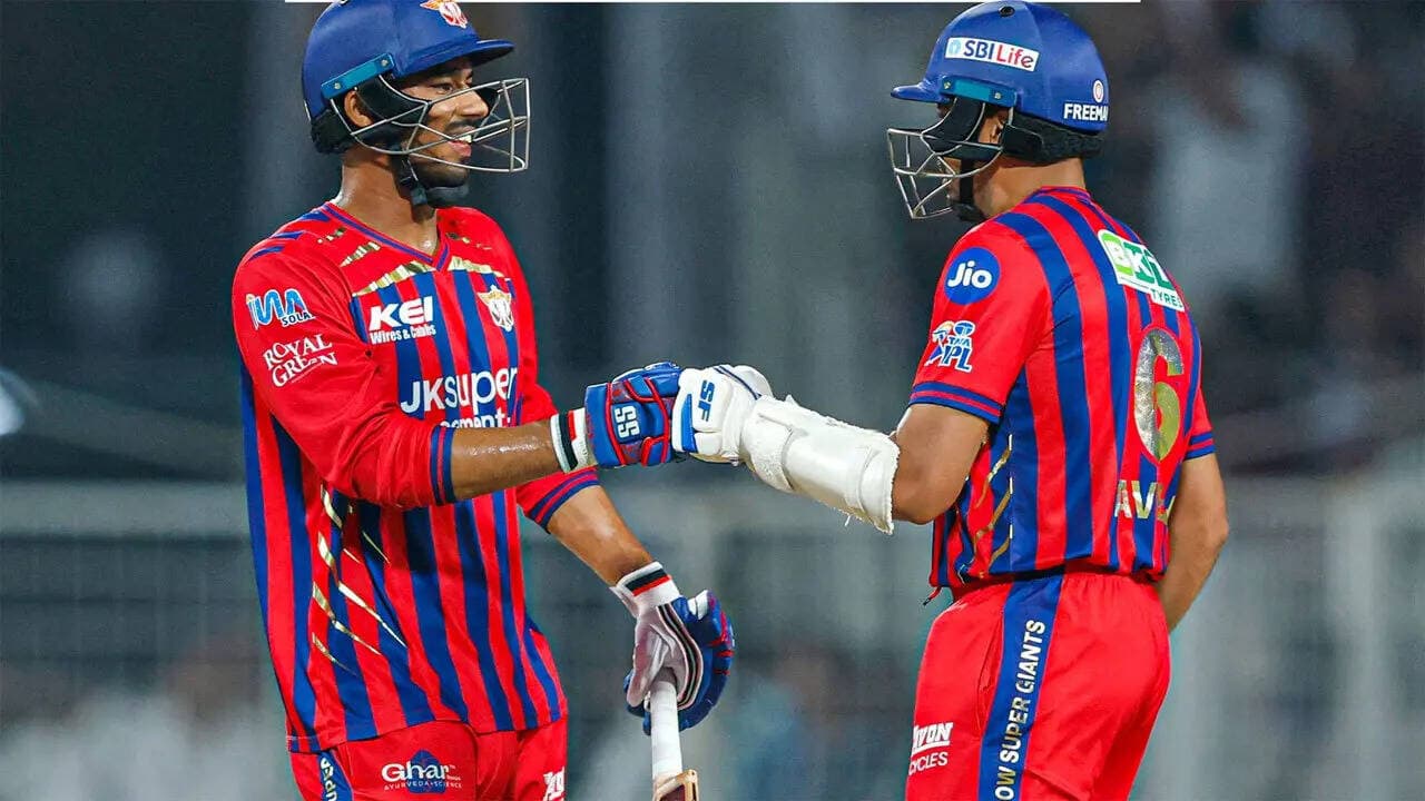 Mukul Choudhary, Avesh Khan script history with record stand in LSG’s last-ball heist