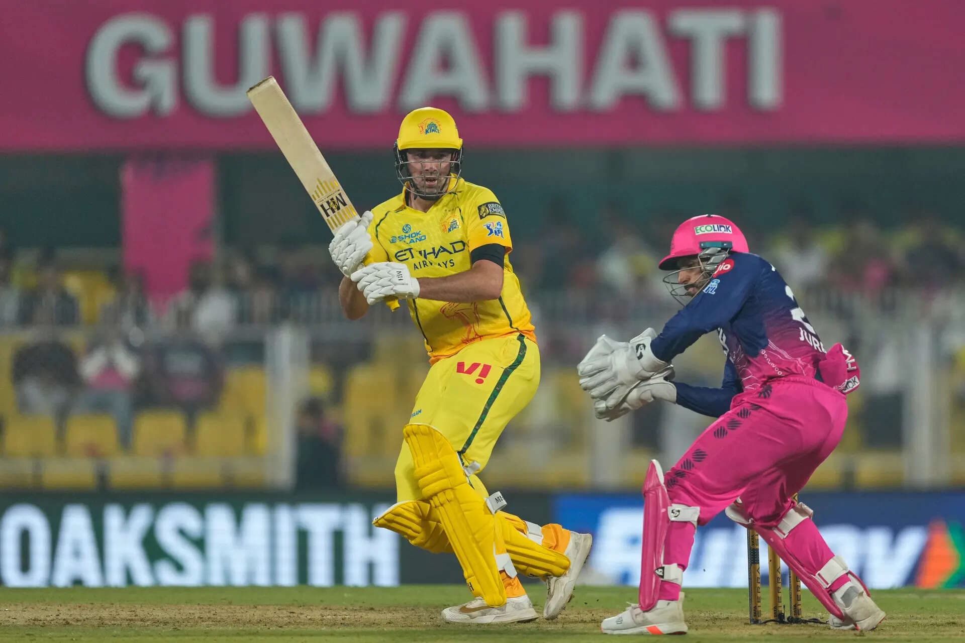 CSK's Jamie Overton surpasses MS Dhoni, sets new record in defeat vs RR