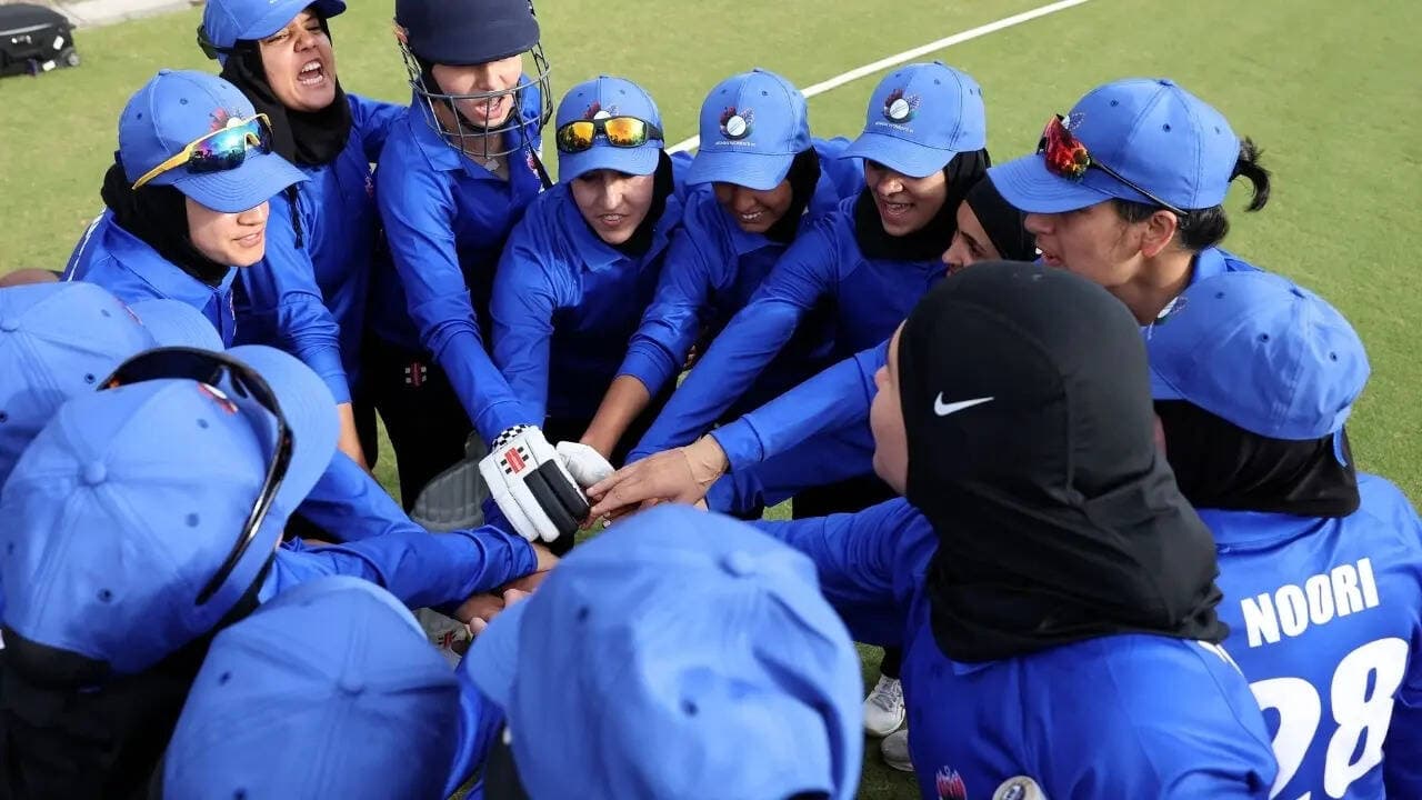 Forced out by Taliban, Afghanistan refugee women’s cricket team to tour England next month