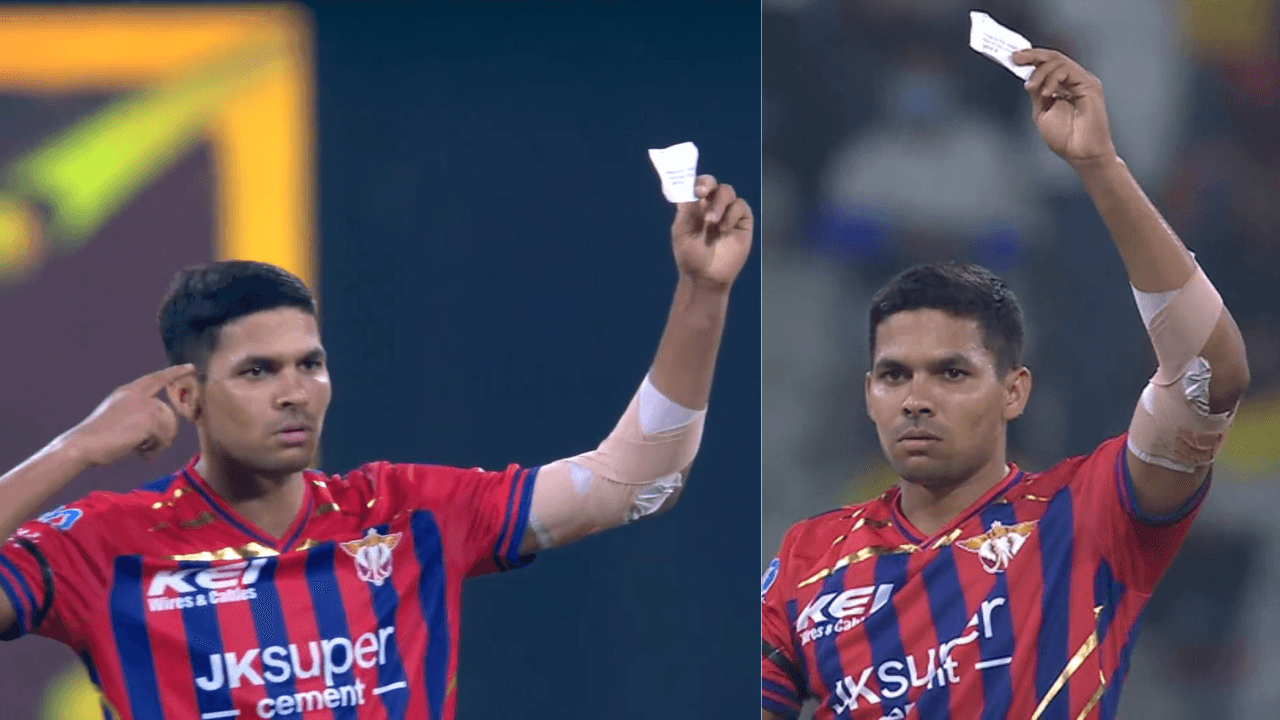 Criticised, mocked, viral: Akash Singh’s long wait behind IPL 2026’s 'chit' celebration