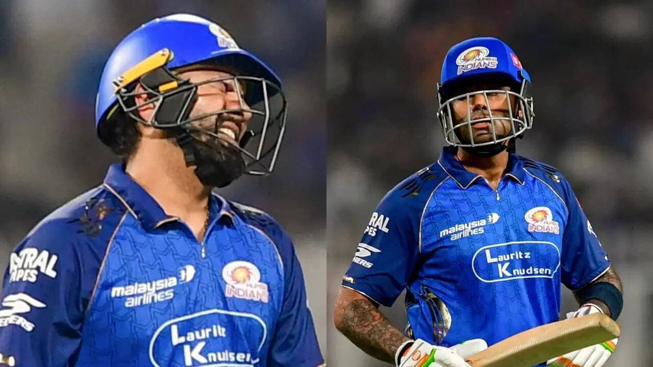 IPL 2026: Another flopshow! Rohit Sharma, Suryakumar Yadav fail again as MI collapse vs KKR
