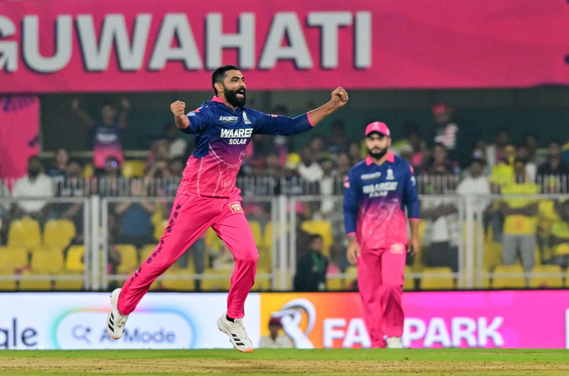 'Pink looks good on me': Ravindra Jadeja shines on return to Rajasthan Royals