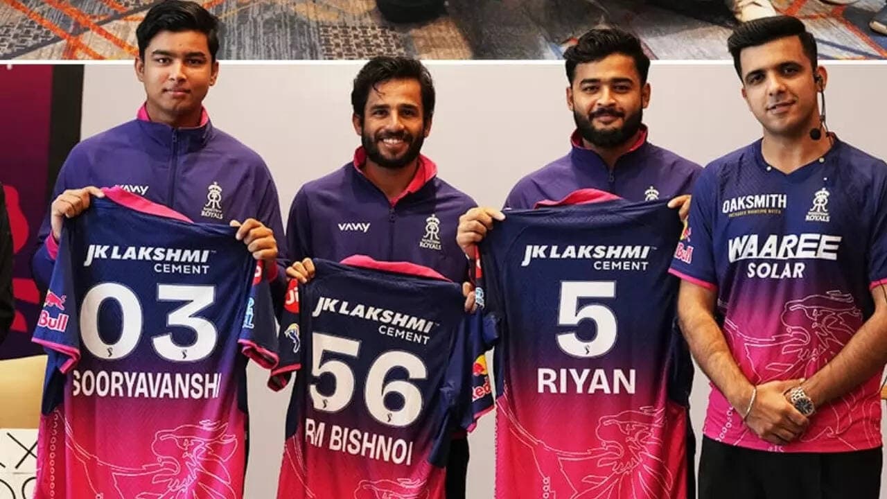 'New look, same Halla Bol': Rajasthan Royals launch IPL 2026 jersey
