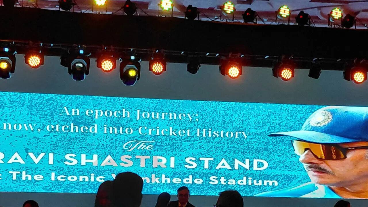 Wankhede stand honour for Ravi Shastri turns into night of legends in Mumbai