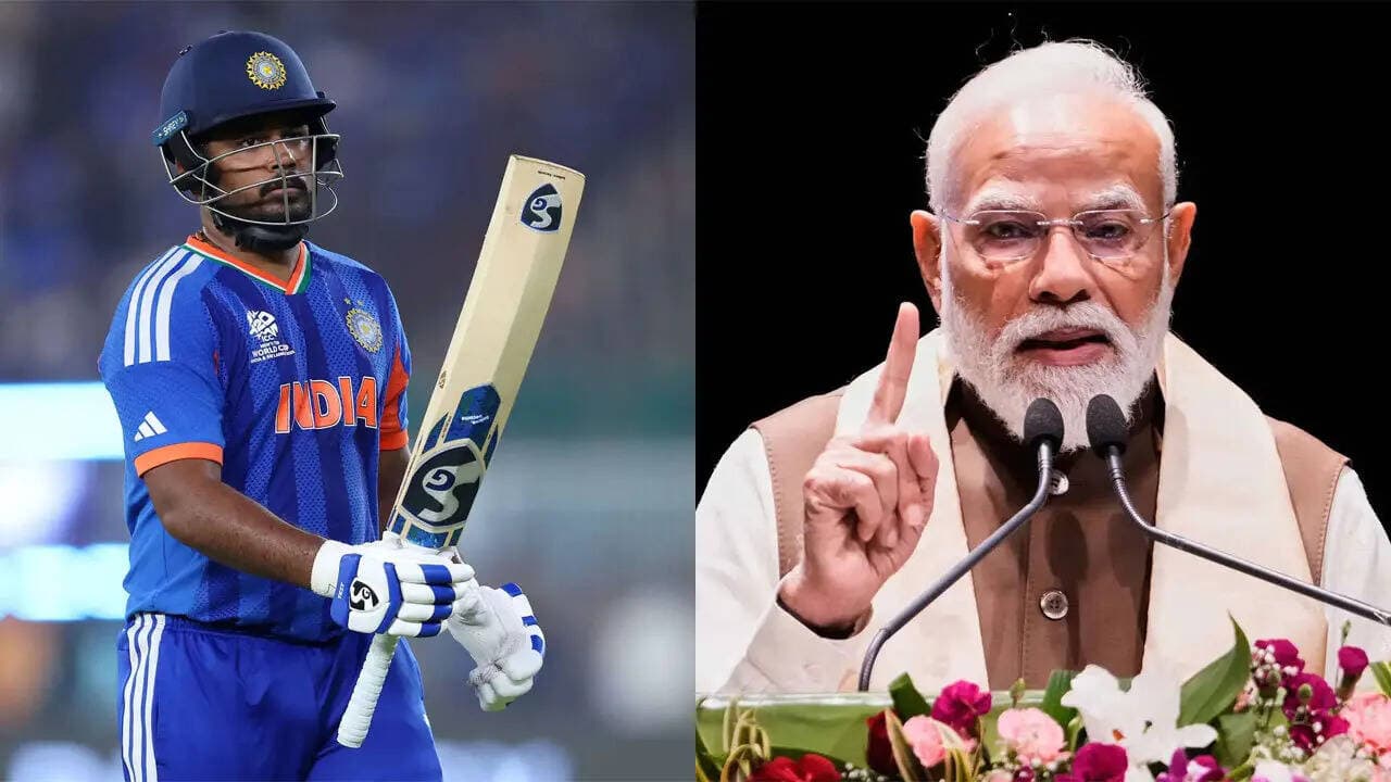 ‘True player’: PM Modi hails Sanju Samson’s T20 World Cup heroics