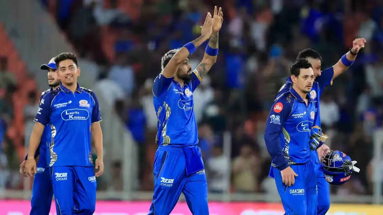 Yesterday Match Result: Mumbai Indians climb table with thumping win over Gujarat Titans