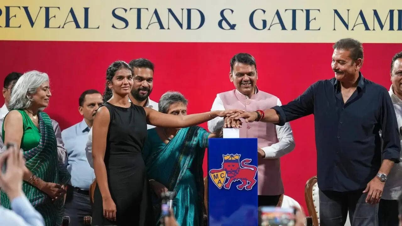 ‘We didn’t like losing’: Ravi Shastri recalls Mumbai’s ‘khadoos’ culture as Wankhede stand named after him