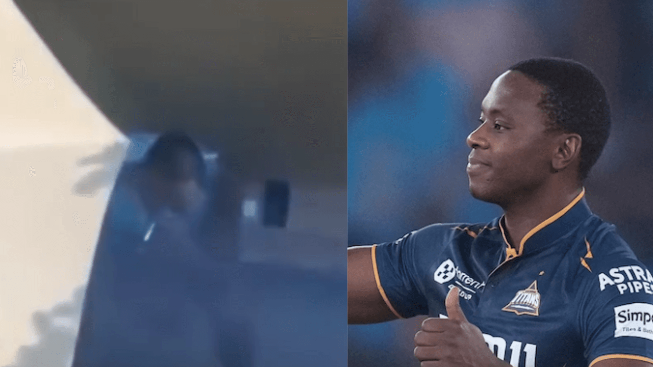 Gujarat Titans' Kagiso Rabada caught smoking in hotel premises - Watch