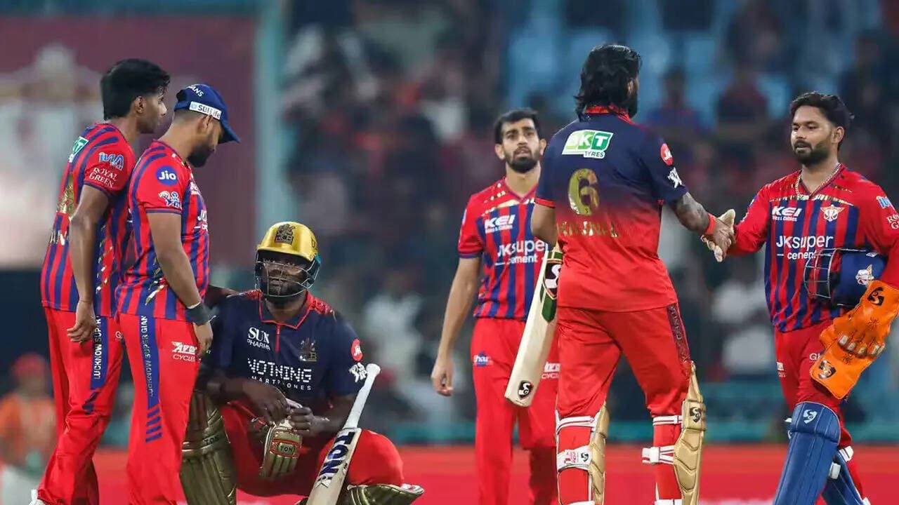Yesterday Match Result: Marsh ton powers LSG in thriller! Pant & Co. edge past RCB in rain-hit clash