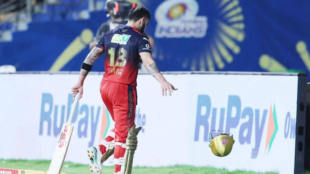 IPL 2026: Virat Kohli loses cool, throws helmet and gloves after dismissal vs Mumbai Indians