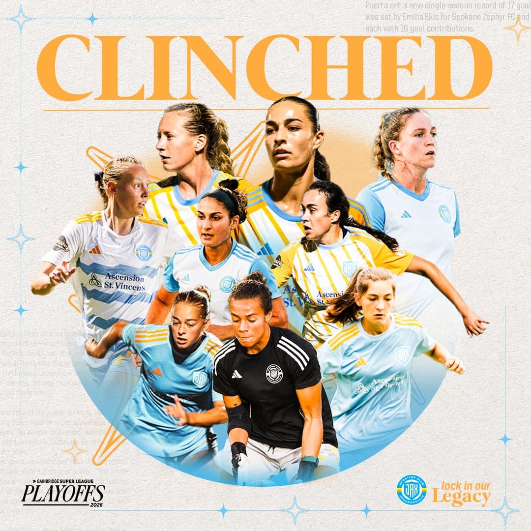 Sporting JAX clinch playoff berth in inaugural season