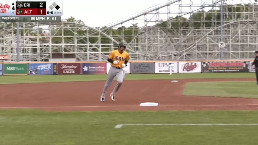 SeaWolves hit three home runs, fall 7-6 on walk-off walk in 10 innings at Curve