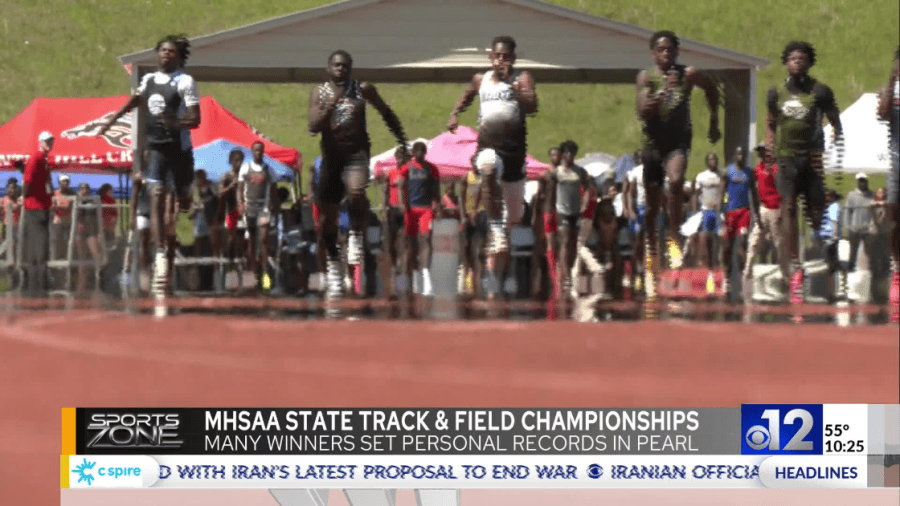 The MHSAA State Track Meet for Classes 5A-7A held on Saturday