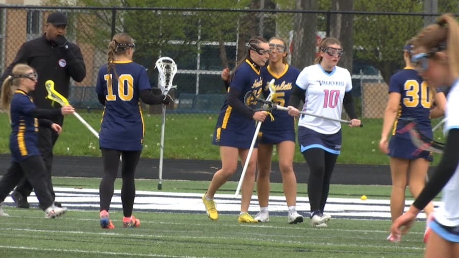 Haslett-Williamston girls lacrosse defeats East Lansing to remain undefeated