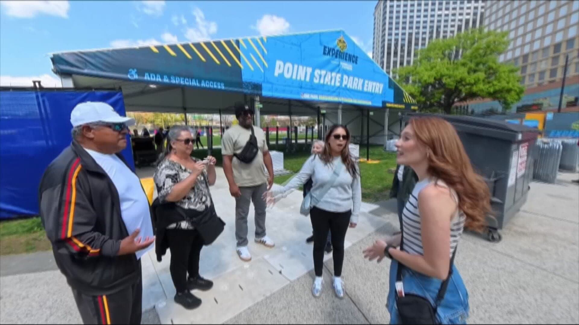 Channel 11 took a walk through the NFL Draft setup: How long it took & what we saw along the way