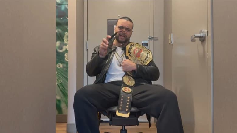 TNA World Champion Santana Providing Back Up At WWE NXT NYC Show