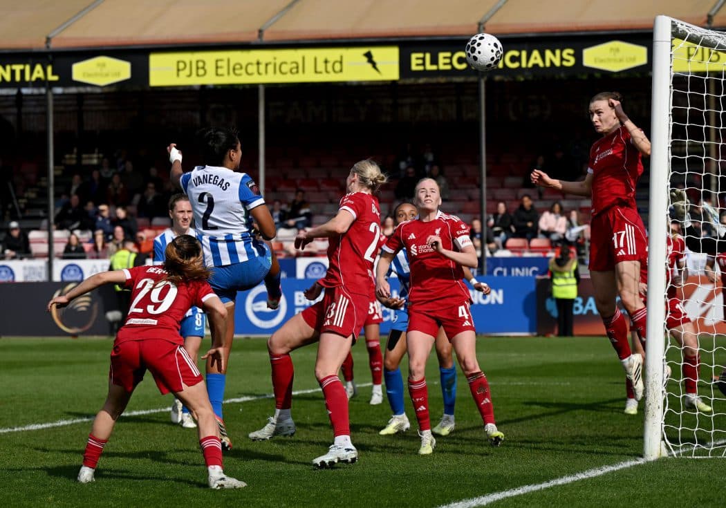 Brighton & Hove Albion and Liverpool play out goalless draw in Crawley