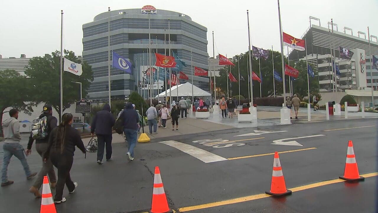 Flags lowered to half-staff in honor of late NASCAR driver Kyle Busch