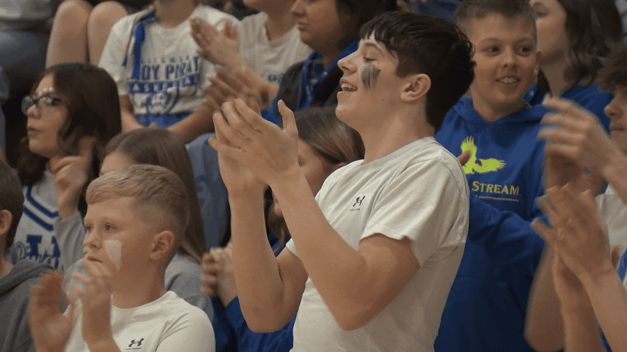 Williamsburg fans stand behind the Blue Devils trips to Hershey