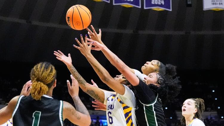 LSU ends JU's women's basketball run in NCAA Tournament first round