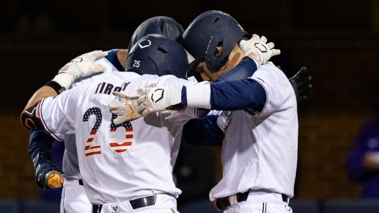 Virginia powers past Notre Dame 20-5 in run-rule win