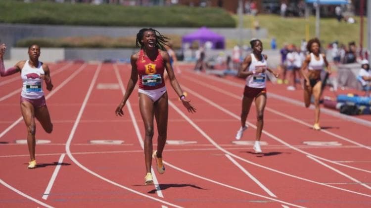 Madison Whyte sets school record at Mt. SAC Relays
