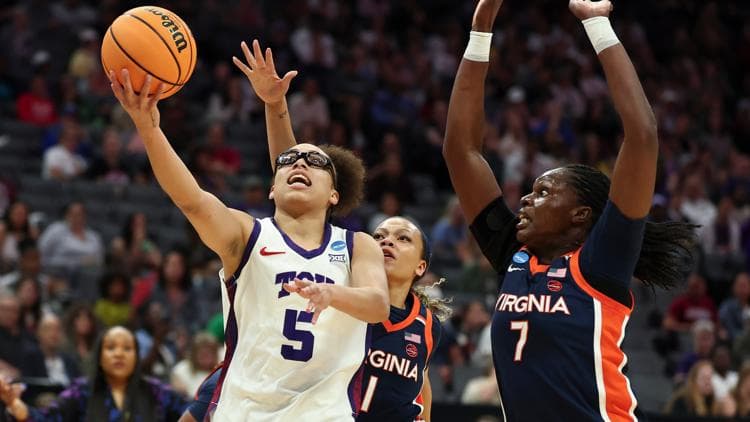 Cavaliers’ season ends with loss to TCU in Sweet Sixteen