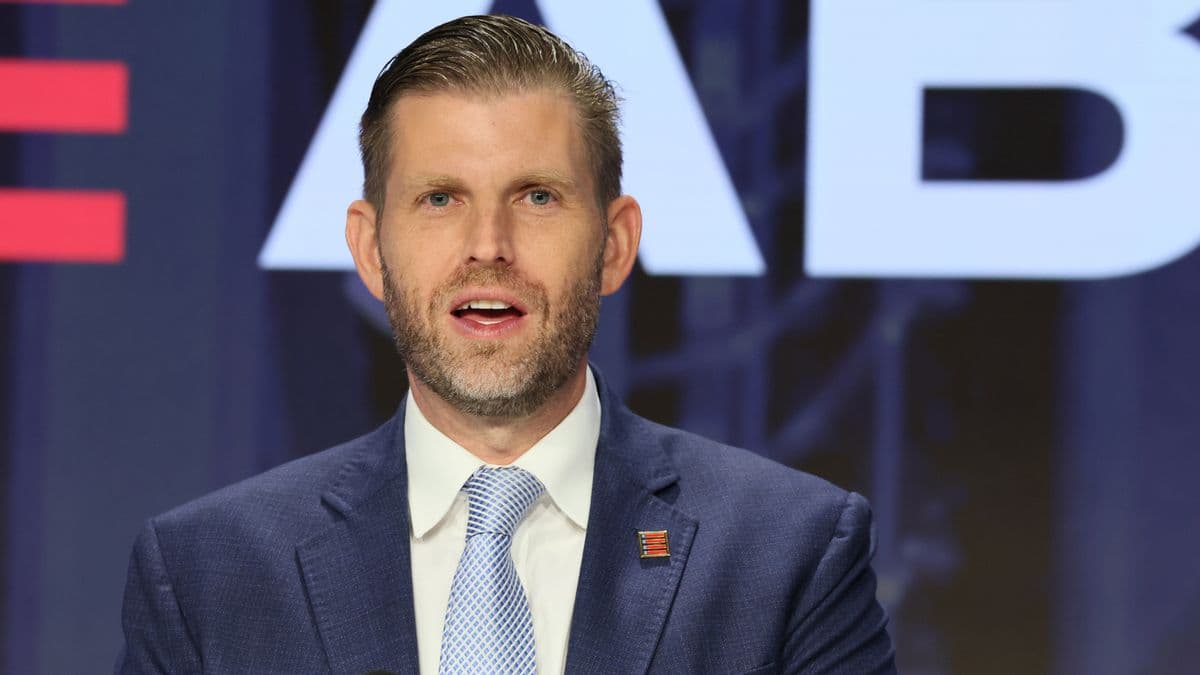 Fake Eric Trump post with threatening message about 'American golden age' recirculates online