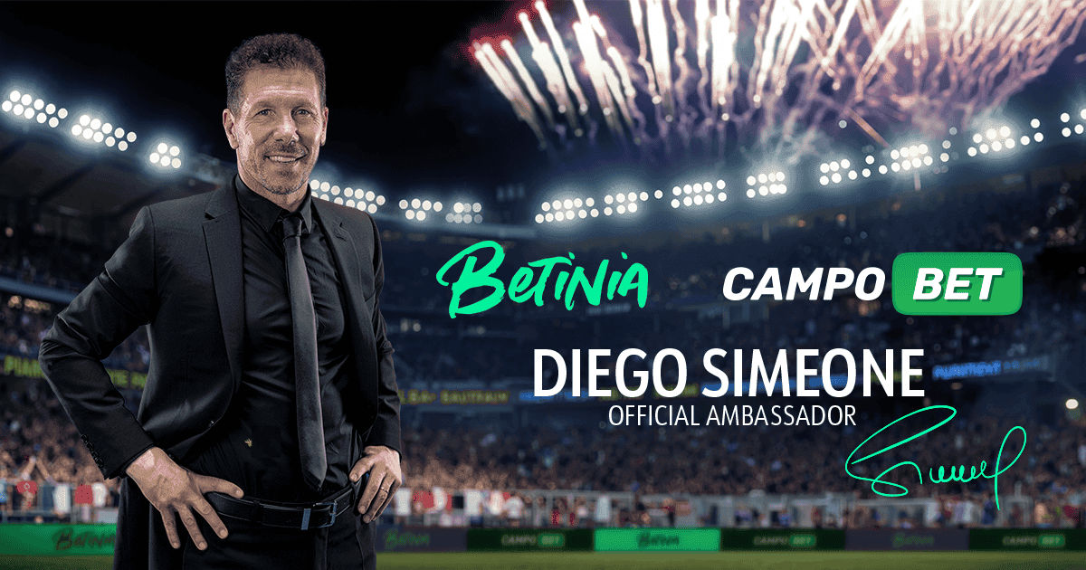 Legendary Manager Diego Simeone Joins CampoBet Mexico as Ambassador