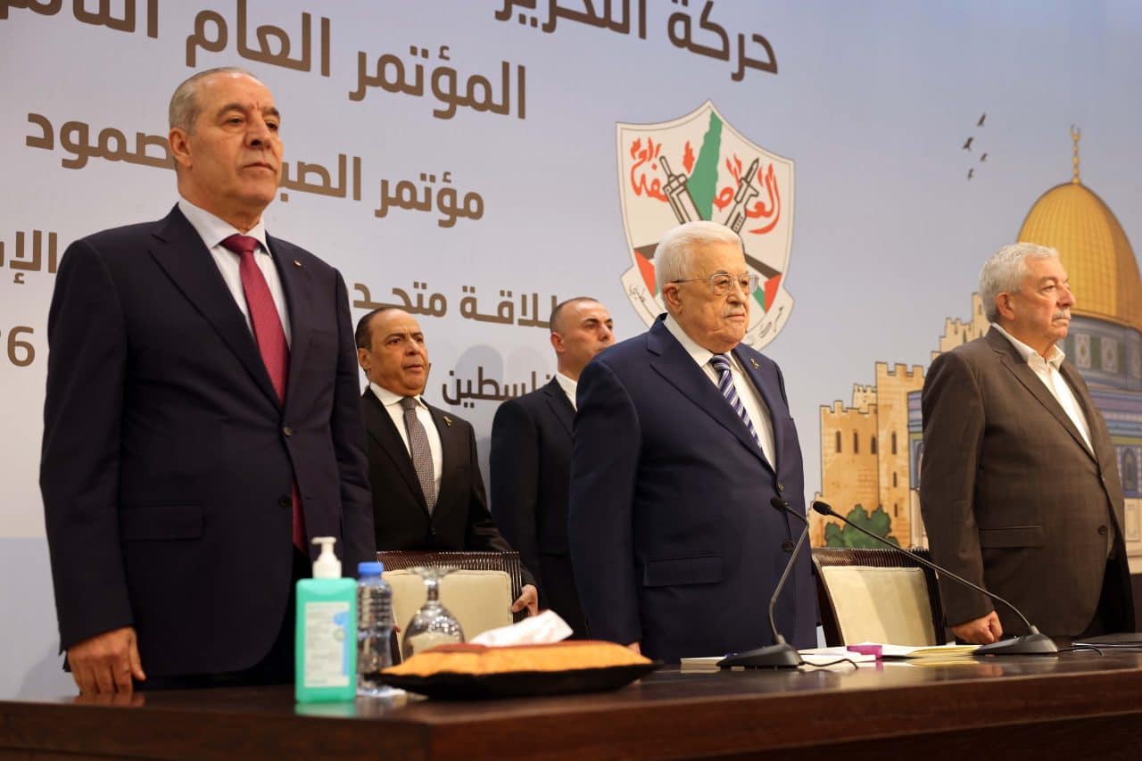 Inside the historic crossroads facing the Fatah movement