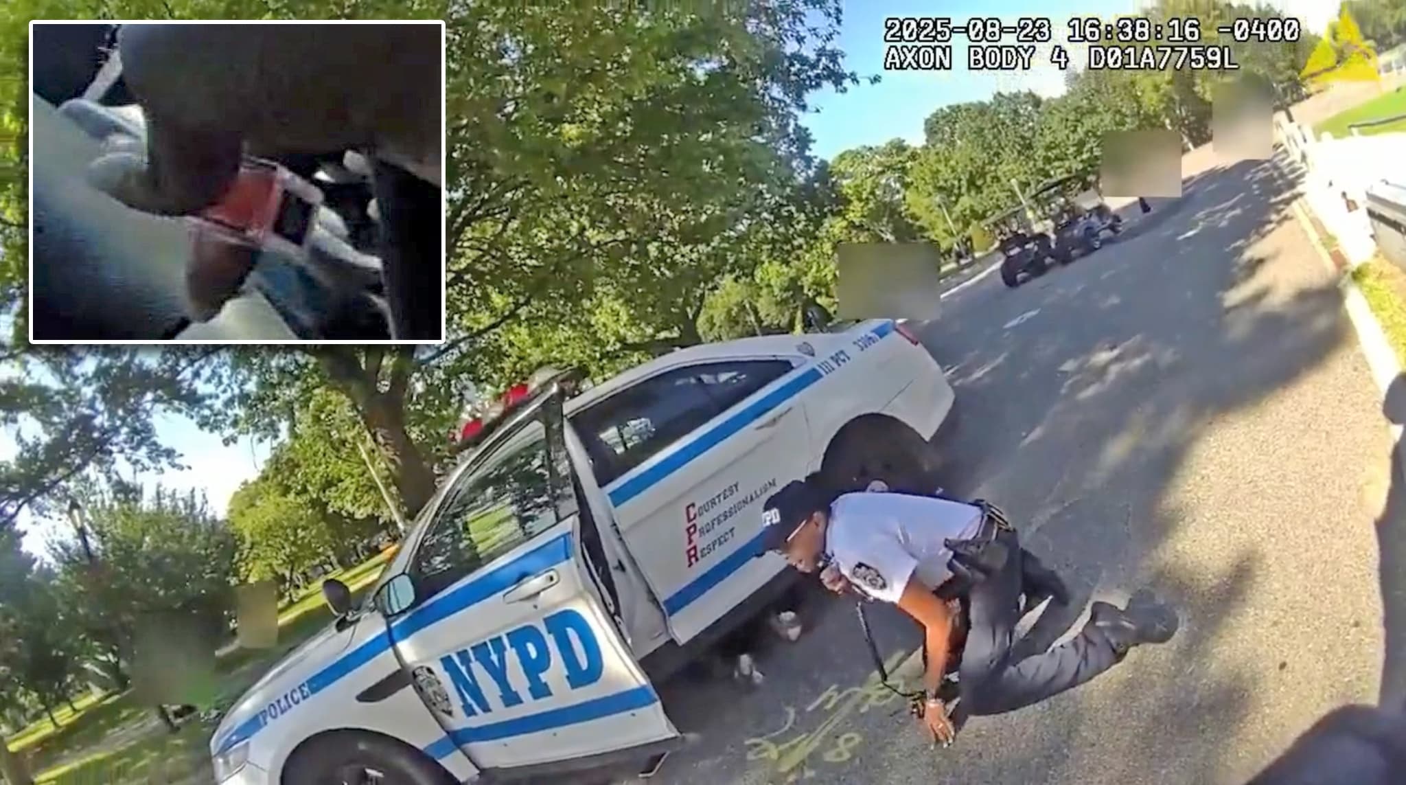 AG James Won’t Charge Cop Who Ran Over And Dragged Sleeping Man in Park While Applying Makeup