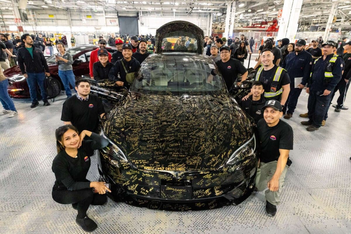Tesla Model S and X production has ended at Fremont