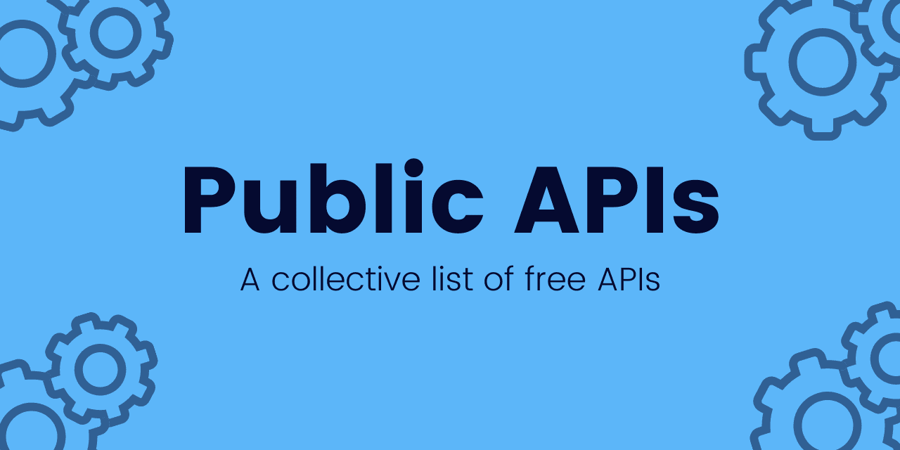 Show HN: GitHub Directory for Public APIs